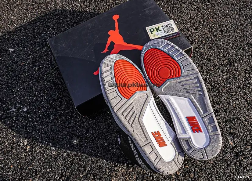 Cement Retro SHIP TO PK Jordan GOD READY Air 3 RETAIL MATERIALS Black 0517